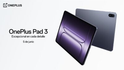 OnePlus Pad 3: la nueva tablet ultraligera de 13,2” con Snapdragon 8 Gen 3, 17 h de batería y funciones de IA para crear, jugar y trabajar con estilo